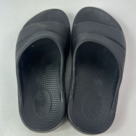 OOFOS OOaah Unisex Street Style Plain Shower Shoes - Picture 10 of 13